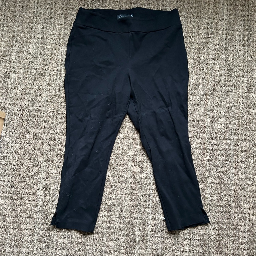 New York & Company Black Straight Leg Pants